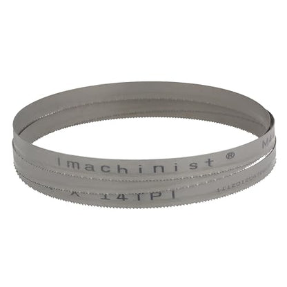 Imachinist S52121214SQ M42 Bi-Metal Bandsaw Blades 52-1/2" X 1/2" X 14 TPI - size: 14TPI-SQ