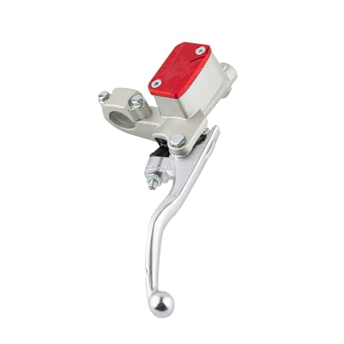 22mm 7/8'' Motocross Right Brake Master Cylinder Clutch Pump Brake Lever for SX SX-F EXC-F EXC XC XC-W XC-F TPI 6Days 125-530 2008-2023 (Red) - color: Red