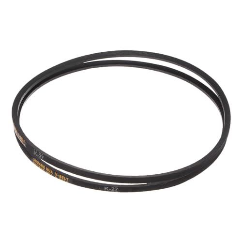 uxcell 2pcs K27 Rubber V Belt K Section V-Belt 27" Lo x 0.315" W x 0.236" T - size: K27