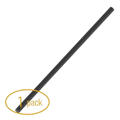 Carbon Fiber Rod, 6mm x 200mm - size: 6mm x 200mm-1PC