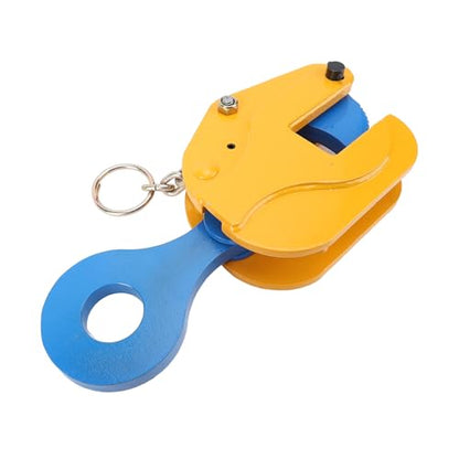 Eujgoov Vertical Plate Lifting Clamp 2 Ton 4400 LBS Alloy Steel 0-30mm Jaw Opening with Rustproof Coating for Steel Plate Lifting Transporting