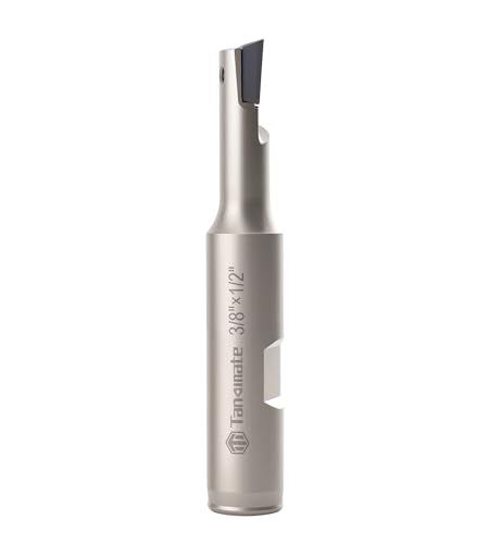 3/8" Dia 1/2" Shank Square Shoulder Indexable Carbide End Mill - size: 3/8" Dia.