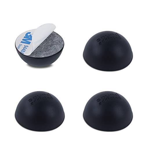 Sound Addicted Subble 1.2'' (4 Pack) Silicone Feet Isolation for Amplifiers, Decks or Any Other Audio Equipment, Non-Skid Hemisphere with Adhesive (Sustain up to 24lb) | Subble - size: 1.2'' - 4Pack for Audio Equipment