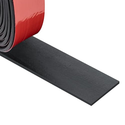 Adhesive Rubber Strips Neoprene Rubber Sheets, Rolls & Strips with Adhesive Backing Rubber Pads Self Stick Seal Rubber Gasket Adhesive Back for Matting Padding - 1/2" Wide x 1/16" Thick x 20' Long - size: 1/2" Wide x 1/16" Thick x 20' Long