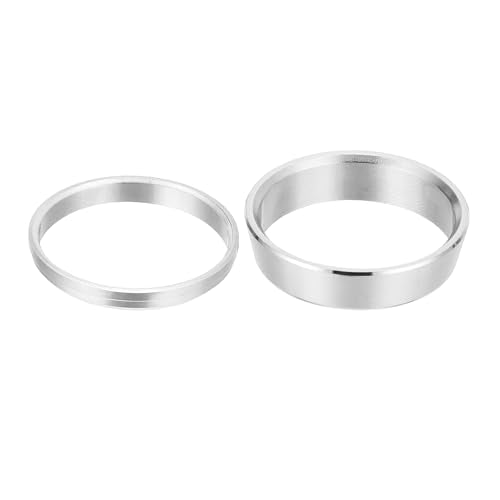 PATIKIL 1" Tube OD 304 Stainless Steel Compression Tube Fitting Sleeve, 2 Pack Double Ferrule Ring Tubing Fitting Assortment Kit, Silver - size: 1 Inch