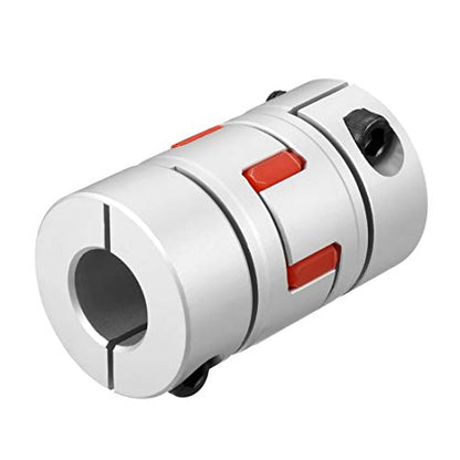 uxcell Shaft Coupling 18mm to 18mm Bore L66xD40 Flexible Coupler Joint for Servo Stepped Motor - size: L66xD40 18mm to 18mm