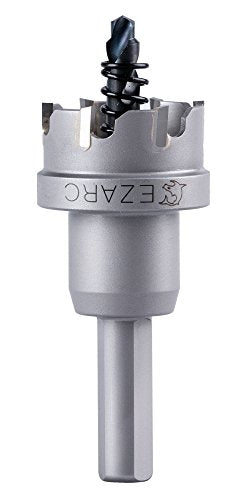 EZARC Carbide Hole Saw Heavy Duty, Hole Cutter for Stainless Steel, Sheet Metal 1-3/8" 35mm - size: 1-3/8" | 35mm, style: Single Pack