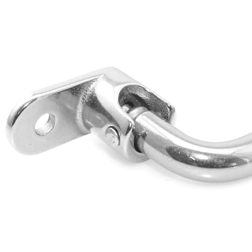 304 Stainless Steel Foldable Pull Handle 158mm Mirror Finish 90 Degree Heavy Duty Switch Cabinet Tool Specialized Handle for Electrical Distribution Boxes and Cabinets