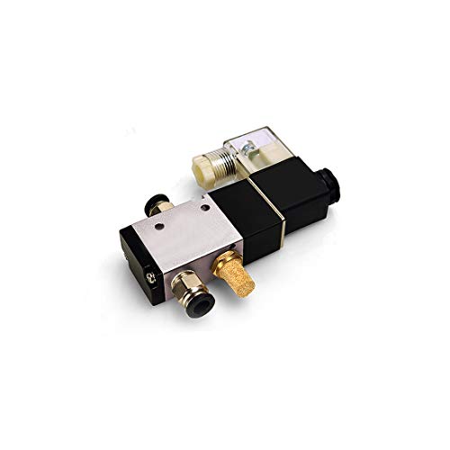 uxcell DC 12V 3 Way 2 Position 1/4"PT Pneumatic Air Control NC 3V210-08