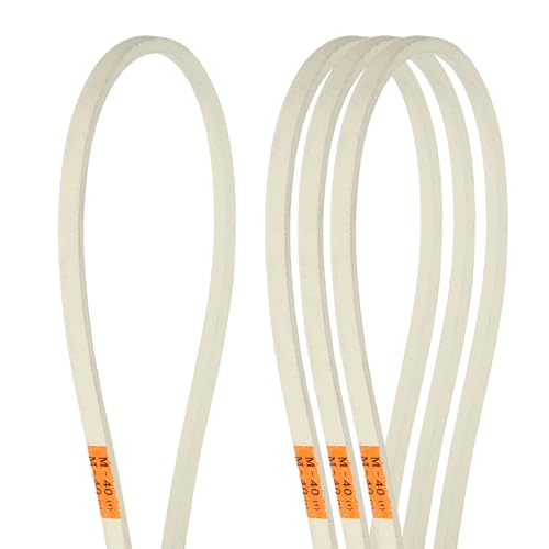 uxcell 4Pcs M40 Industrial Sewing Machine Belt 40.5" Outer Girth Rubber - size: M40