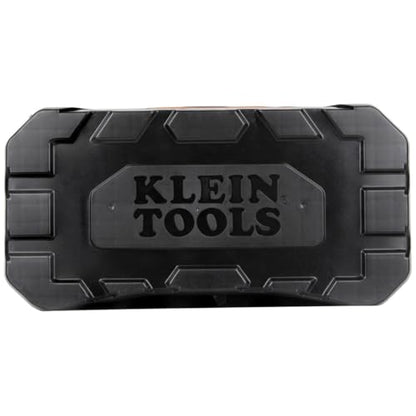 Klein Tools 55421BP-14 Tool Backpack, 39 Pockets, Black/Orange/Gray - style: Low Profile