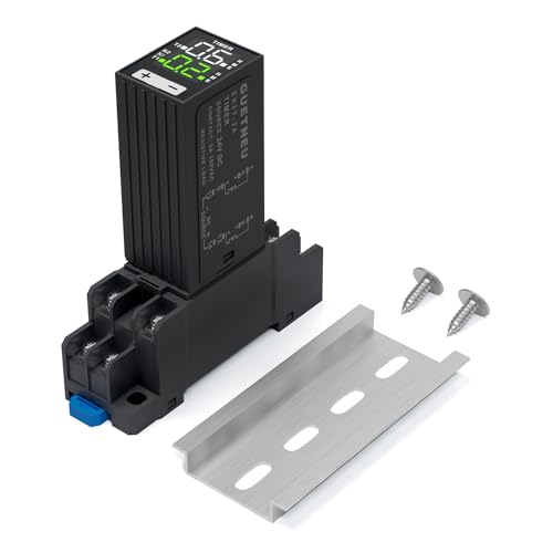 LCD Digital Display Relay, 8-Pin 24 VDC DPDT - size: 8-Pin 24 VDC