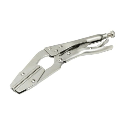 HFS(R) Pinch Off Locking Pliers, Heavy Duty Hose Clamp Tool, 10-1/2 Inch (2-Pack), Wider Jaws for Full Pinch, Angled Arms for Comfort, Ideal for Heater, Radiator, Water, Vacuum, Fuel & Air Lines