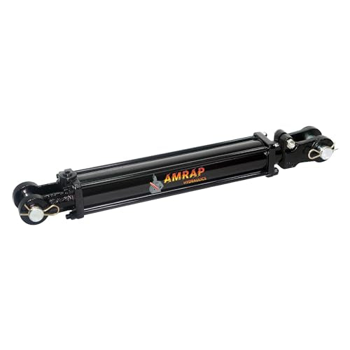 2.5x8A Hydraulic Cylinder - 2.5 Bore 8 ASAE Stroke Double Acting Tie Rod Hydraulic Cylinder 2500 PSI - size: 2.5x8-ASAE