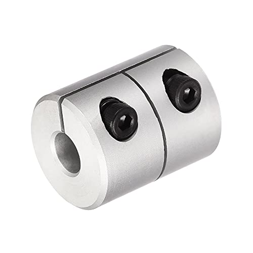 uxcell 2pcs 8mm to 8mm Shaft Coupling 25mmx20mm Coupler Aluminum Alloy - size: 8mm x 8mm