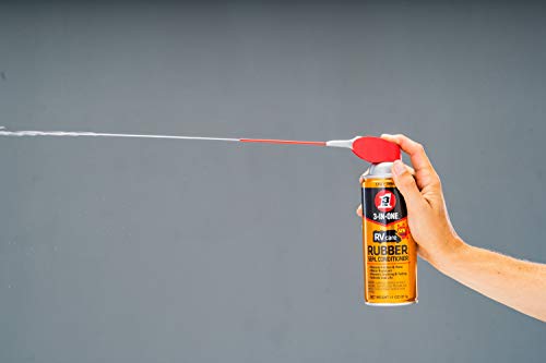 3-IN-ONE RVcare Rubber Seal Conditioner with SMART STRAW SPRAYS 2 WAYS, 11 OZ [6-Pack] - size: Pack of 6, style: Rubber Seal Conditioner
