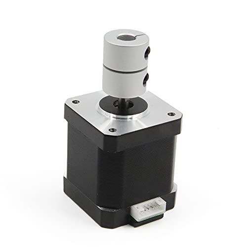 2PCS Shaft Coupling 5mm to 8mm Aluminum Alloy Joint 25mm Length 20mm Diameter Stepper Motor Connector Rigid Coupler for 3D Printer CNC Machine DIY Model (5x8mm - size: 5x8mm