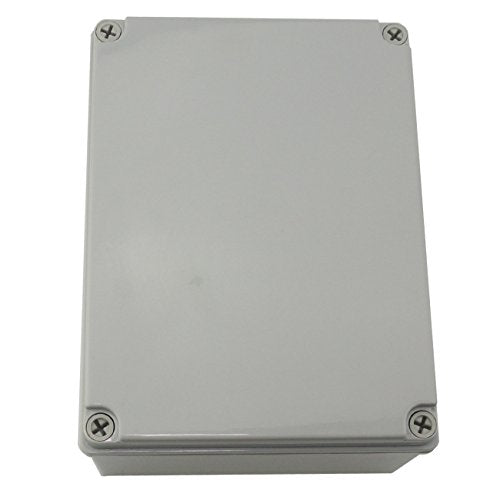 Ogrmar Plastic Dustproof IP65 Junction Box DIY Case Enclosure 8x6x4 - size: 8" x 6" x 4"
