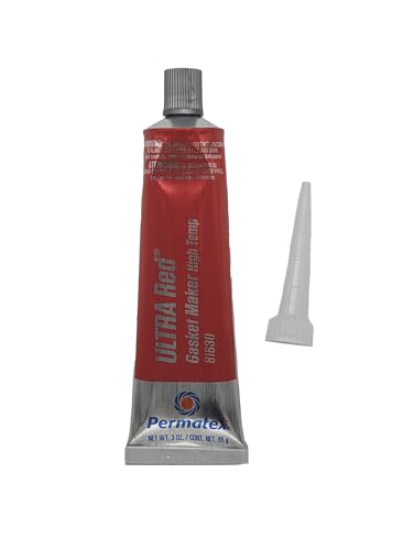Permatex 81630 Ultra Red High Temperature Gasket Maker, 3 oz - size: 3 Fl Oz., style: Ultra Red