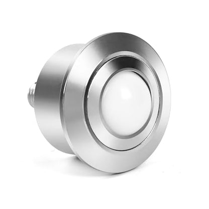 Roller Ball Transfer Bearing Casters - 1 Inch Diameter, M12 Ball Transfer Unit for Transmission,Stud Mounted, Thread Stem, Nylon & Carbon Steel, 550 Lbs Total Load Capacity,Set of 4 - size: D25