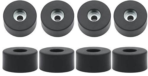 bizhala 8PCS 192310GS Air Compressor Isolator Rubber Feet Foot Mount Compatible for Coleman Powermate Sanborn 094-0026 E106661 for Many Compressors Generators Pressure Washers Anti Vibration Foot Pad