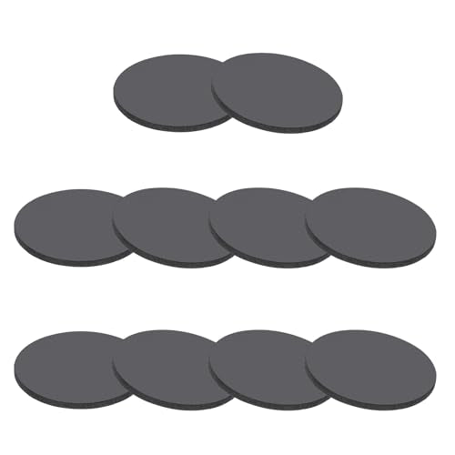PATIKIL Rubber Solid Discs Washers 35mm OD x 2mm Thick Black 10 Pcs - size: 35mm x 2mm