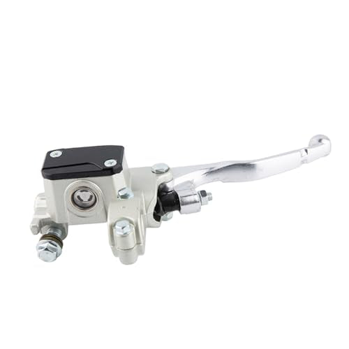 22mm 7/8'' Motocross Right Brake Master Cylinder Clutch Pump Brake Lever for SX SX-F EXC-F EXC XC XC-W XC-F TPI 6Days 125-530 2008-2023 (Black) - color: Black