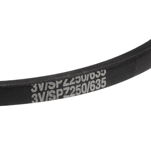 uxcell 3V250 Rubber V Belt 25" Length x 0.38" Width x 0.31" Thick, Industrial Power Transmission Belt - size: 25" Length