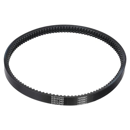 uxcell 2/3VX340 EPDM V-Belt, 2 Banded, 34" Outer Circ x 0.75" W x 0.39" Thk - size: 2/3VX340