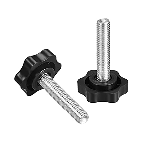 M10 x 50mm Thread Clamping Knob, Thumb Screw, Star Hand Knob Tightening Screw Knob for Machinery, 7Pcs - size: M10 x 50mm