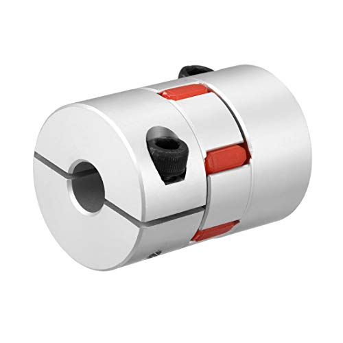 uxcell Shaft Coupling 12mm to 15mm Bore L55xD40 Flexible Coupler Joint for Servo Stepped Motor - size: 12 to 15mm L55xD40