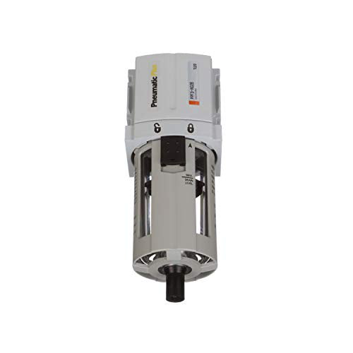 PneumaticPlus PPF3-N02B Compressed Air Filter High Flow 1/4" NPT, 5 Micron - size: 1/4" NPT (High Flow)