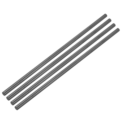 PATIKIL Graphite Rod 4 Pcs Graphite Stirring Rod 300x8mm Cylinder Stick - size: 300x8mm