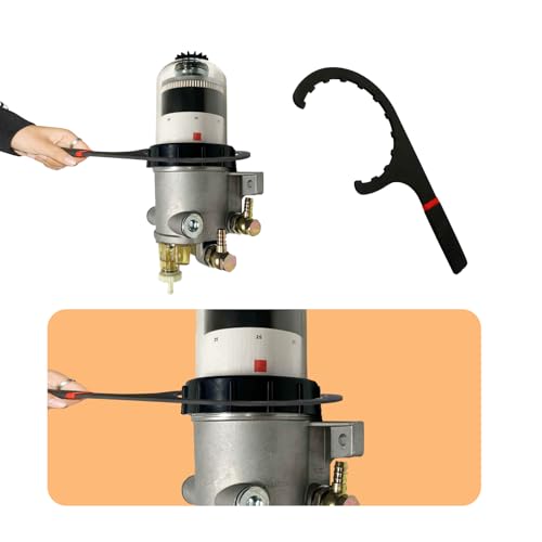 4.6 Inch, 6 Inch, 8 Inch Fuel Filter Wrench, Oil Filter Wrench Set Compatible with 380134 382 Detroit Diesel Truck Engines