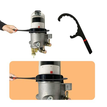 4.6 Inch, 6 Inch, 8 Inch Fuel Filter Wrench, Oil Filter Wrench Set Compatible with 380134 382 Detroit Diesel Truck Engines