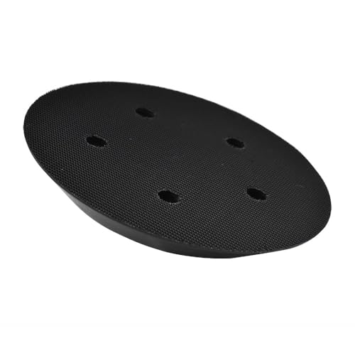 Superior Pads & Abrasives RSP33 5" Diameter - 5/16"-24 UNF Threaded Shaft Hook & Loop Sander Pad with 5 Vacuum Holes Replaces OEM# #15000 Compatible with Porter Cable 7344 7335 97355 Sanders