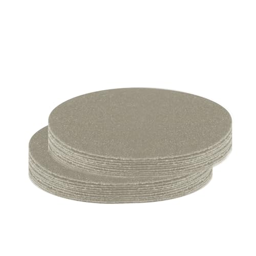 20 Pcs 3 Inch 3000 Grits No Hole Hook and Loop Sanding Discs, Silicon Carbide Wet Dry Flocking Sandpaper for Random Orbital Sander, Wood, Car, Metal, Plastic, Paint Polishing - style: 3000 Grit