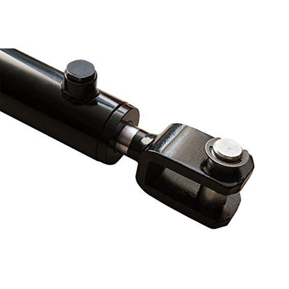 Double Acting Hydraulic Cylinder - AG Clevis Hydraulic Cylinder 2500 PSI tie-Rod Alternative 2" bore 14" Stroke (2x14) - size: 14" stroke