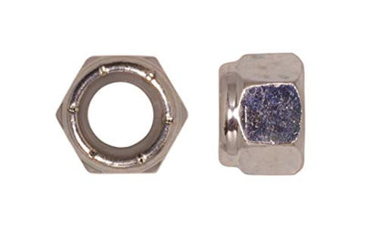 1/2-13 Nylon Insert Hex Lock Nut, NE, Steel Zinc Plated Nylock - U-Turn (50 Pack) - color: #2 Small Pack, size: (050CNELCZC) 1/2-13 Nylock, Zinc