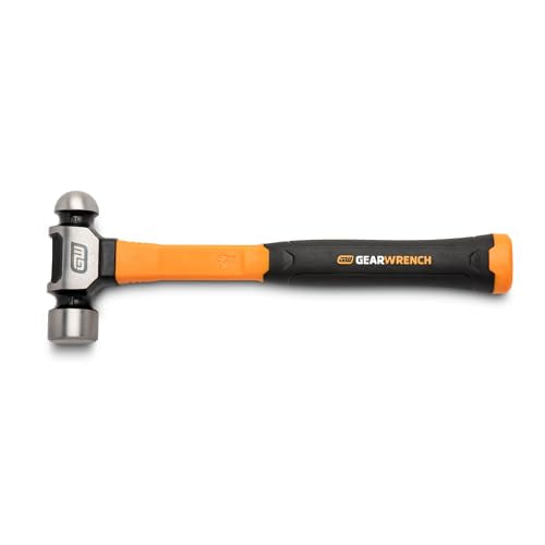 GEARWRENCH 24 oz. Ball Pein Hammer with Fiberglass Handle | GWHFGBP24 - style: 24 oz.