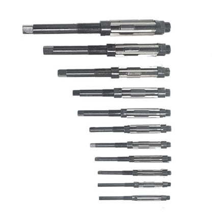 findmall 11Pcs Adjustable Reamers H4-H14 High Speed Steel Adjustable Hand Reamers 11.75mm-38mm, Metric