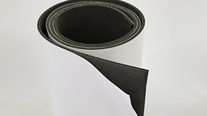 Sponge Neoprene Foam Rubber Sheets and Strips with Adhesive Backing Soft/Medium Hardness- Cut to Multiple Dimensions and Lengths - DIY, Gaskets, Cosplay, Costume, Crafts - size: 1/8" thick 12" wide x54" long, style: 1/8" Thick