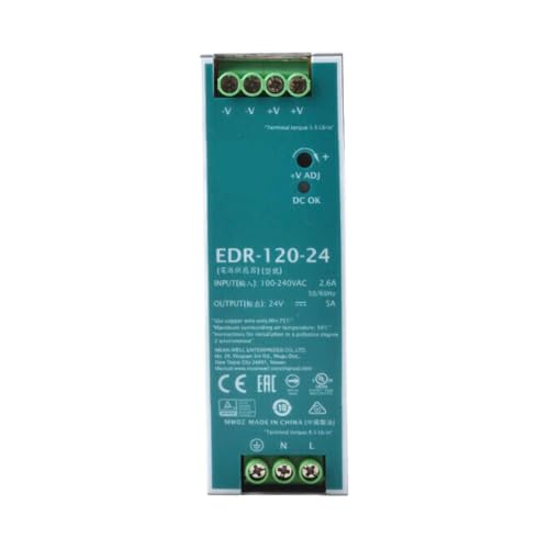 EDR-120-24 120W 24V 5A AC/DC Switching Power Supply