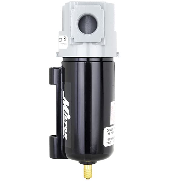 Milton 1037 1/2" NPT Metal FRL Coalescing Filter - size: 1/2" NPT