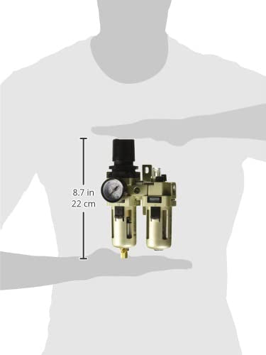Urrea UPWL3 3/8-Inch Air Filter with Regulator and Lubricator