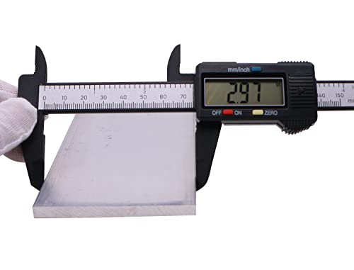 2 Pieces 1/4" (6mm) X 3"(75mm) Square Aluminum Flat BAR 12" Long .23" 6061 General Purpose Plate,T6511 Solid New Mill Stock - size: 1/4" X 3"X 12"