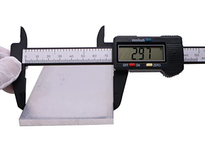 2 Pieces 1/4" (6mm) X 3"(75mm) Square Aluminum Flat BAR 12" Long .23" 6061 General Purpose Plate,T6511 Solid New Mill Stock - size: 1/4" X 3"X 12"