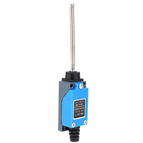 Micro Limit Switch Adjustable Roller Lever 1NO 1NC Auto Reset AC250V 5A DC115V 0.4A Machine Tool Automatic Control Switch (ME-9101, 6.81 x 1.06 x 0.94in)