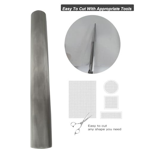 304 Stainless Steel Mesh Screen 15.7" x 47.2", 200Mesh 0.07mm Hole - style: 200Mesh x 0.05mm