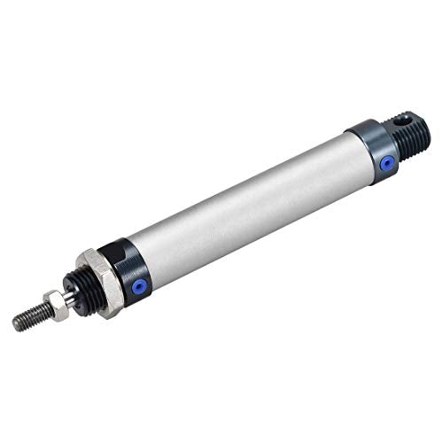 uxcell Pneumatic Air Cylinder MAL16 X 50,16mm Bore 50mm Stoke M6,Single Rod Double Action - size: 16 x 50mm